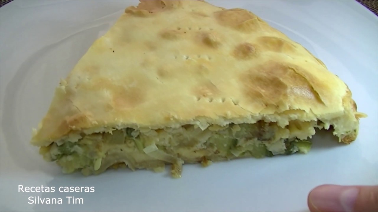 Tarta Pascualina de Zucchini y Queso 🧀 Silvana Tim Recetas caseras.