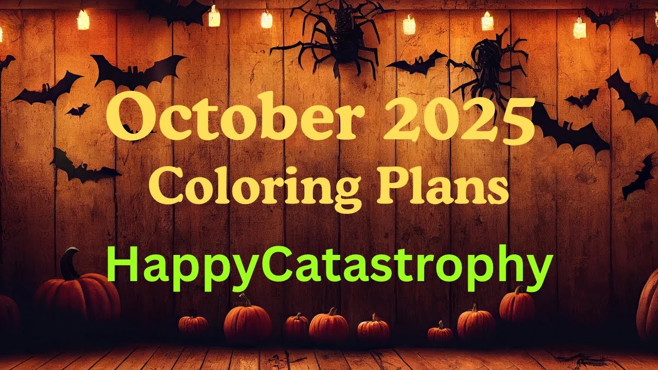 October 2025 Coloring Plans