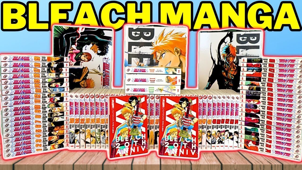 Unboxing EVERY Bleach Manga