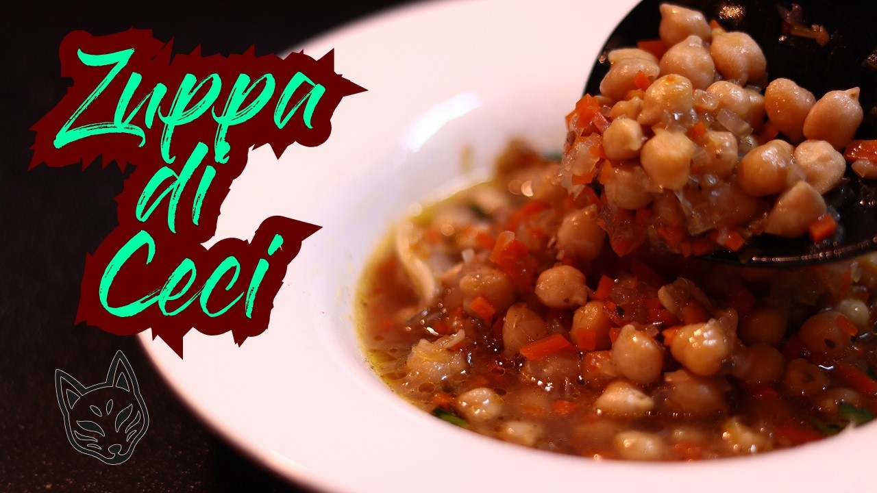 【家庭料理】正月太り解消っ!？ひよこ豆のスープ・Zuppa di Ceci【お手軽】 #キツネのまかない飯