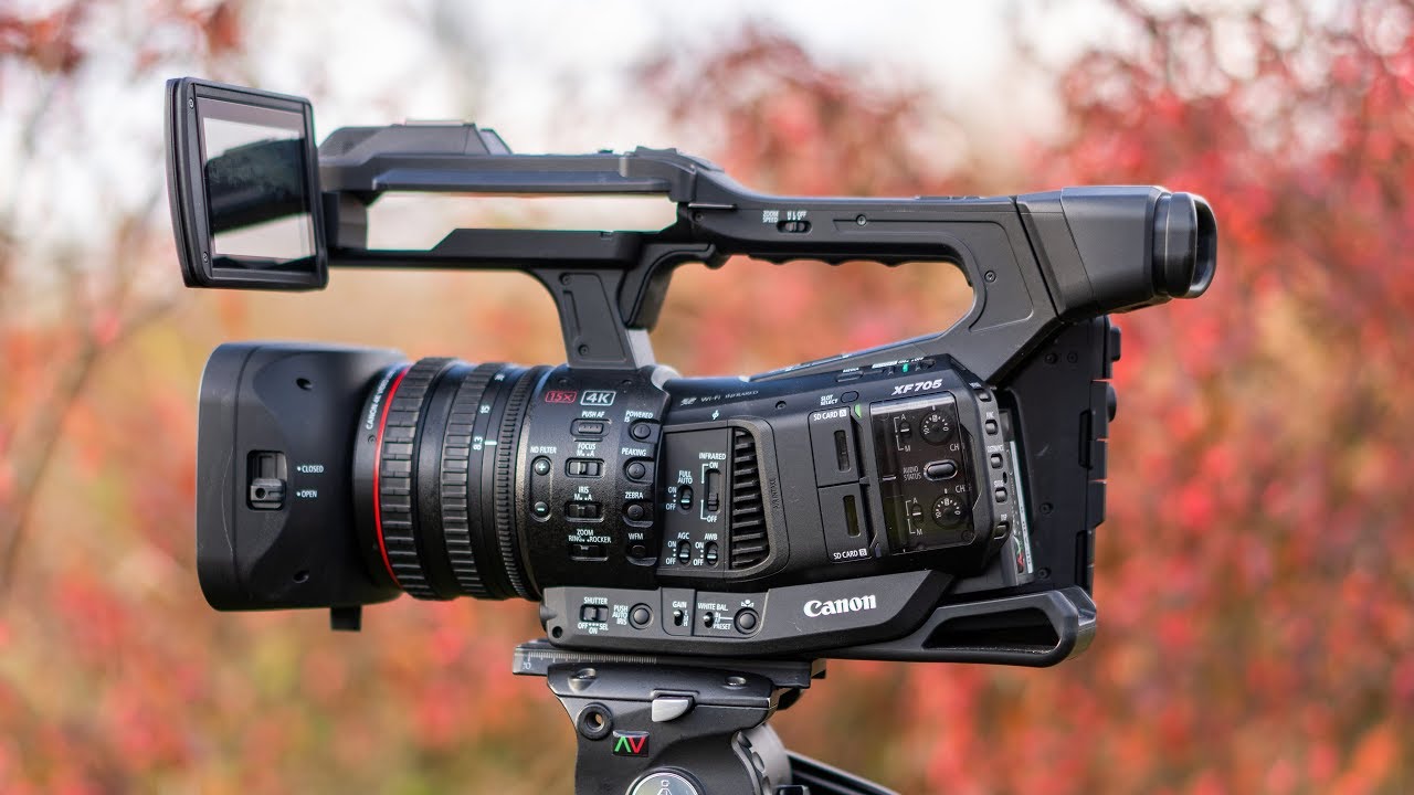 Видеокамера будущего? | Canon XF705 — первый взгляд