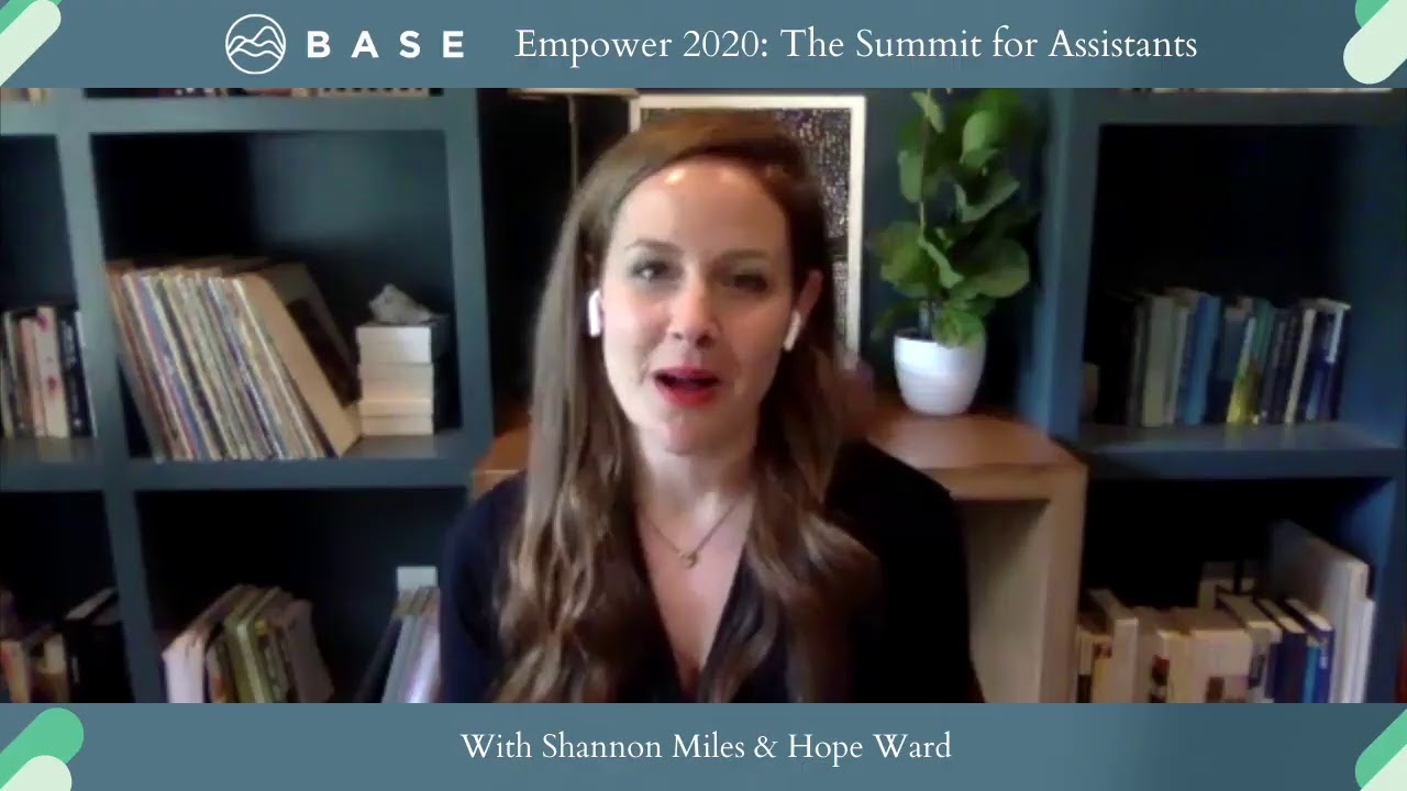 Base Empower 2020: Conversation With the Chairwoman & Co-Founder of BELAY & her Executive Assistant