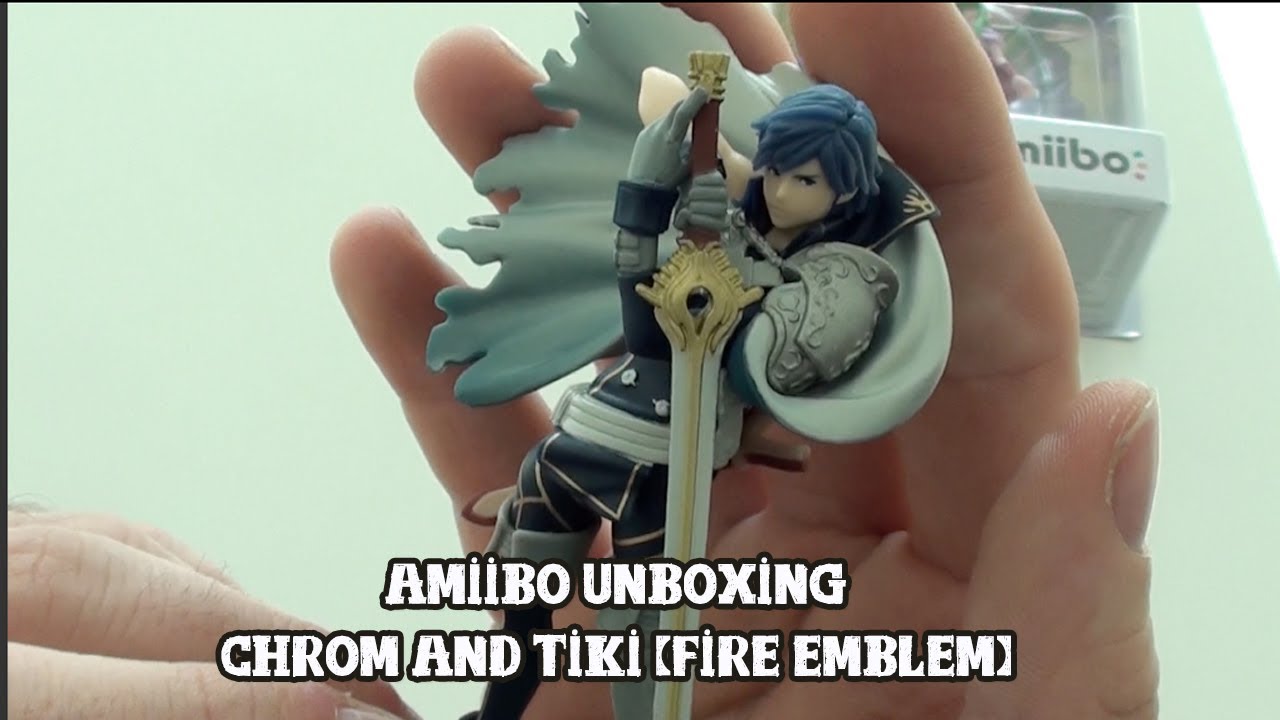 [Amiibo] Fire Emblem: Chrom and Tiki - Unboxing