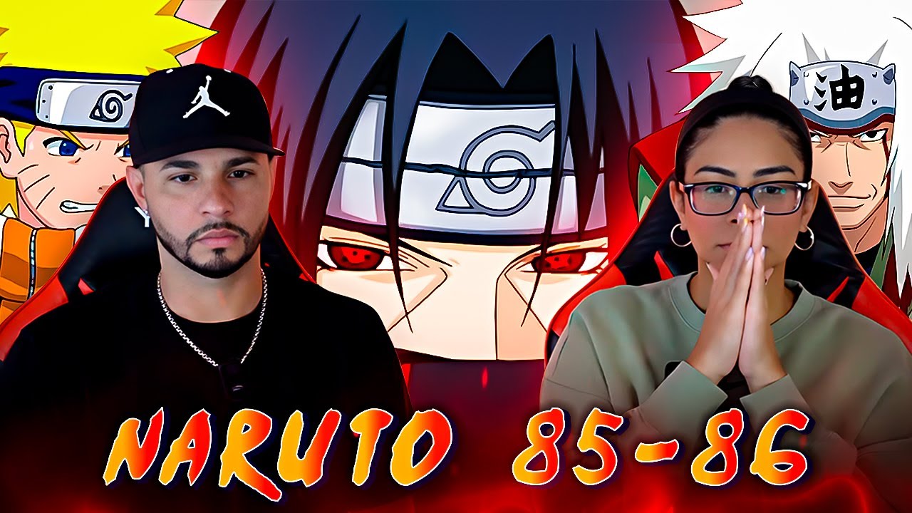 JIRAIYA vs ITACHI | Naruto Cap. 85 y 86 | REACCIÓN.