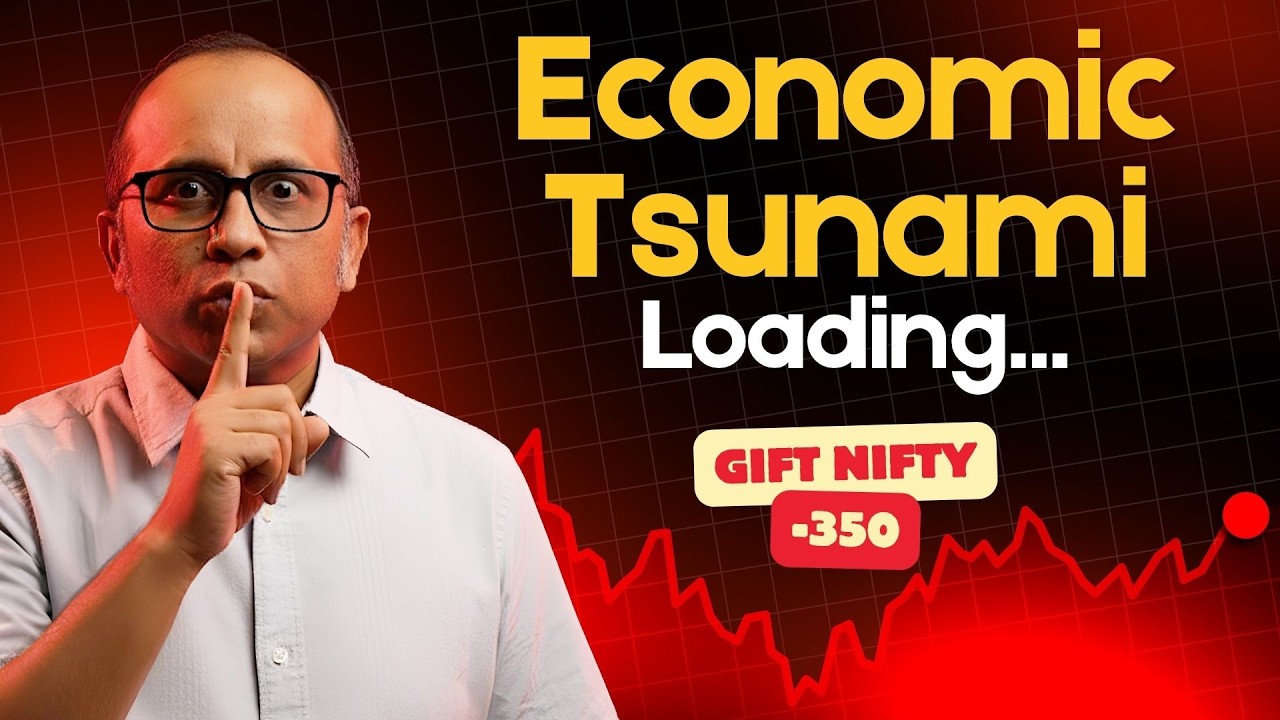India में Economic Tsunami आएगी? GIFT Nifty 350 Down &mdash; असली खतरा तो अभी शुरू भी नहीं हुआ #BullTrack
