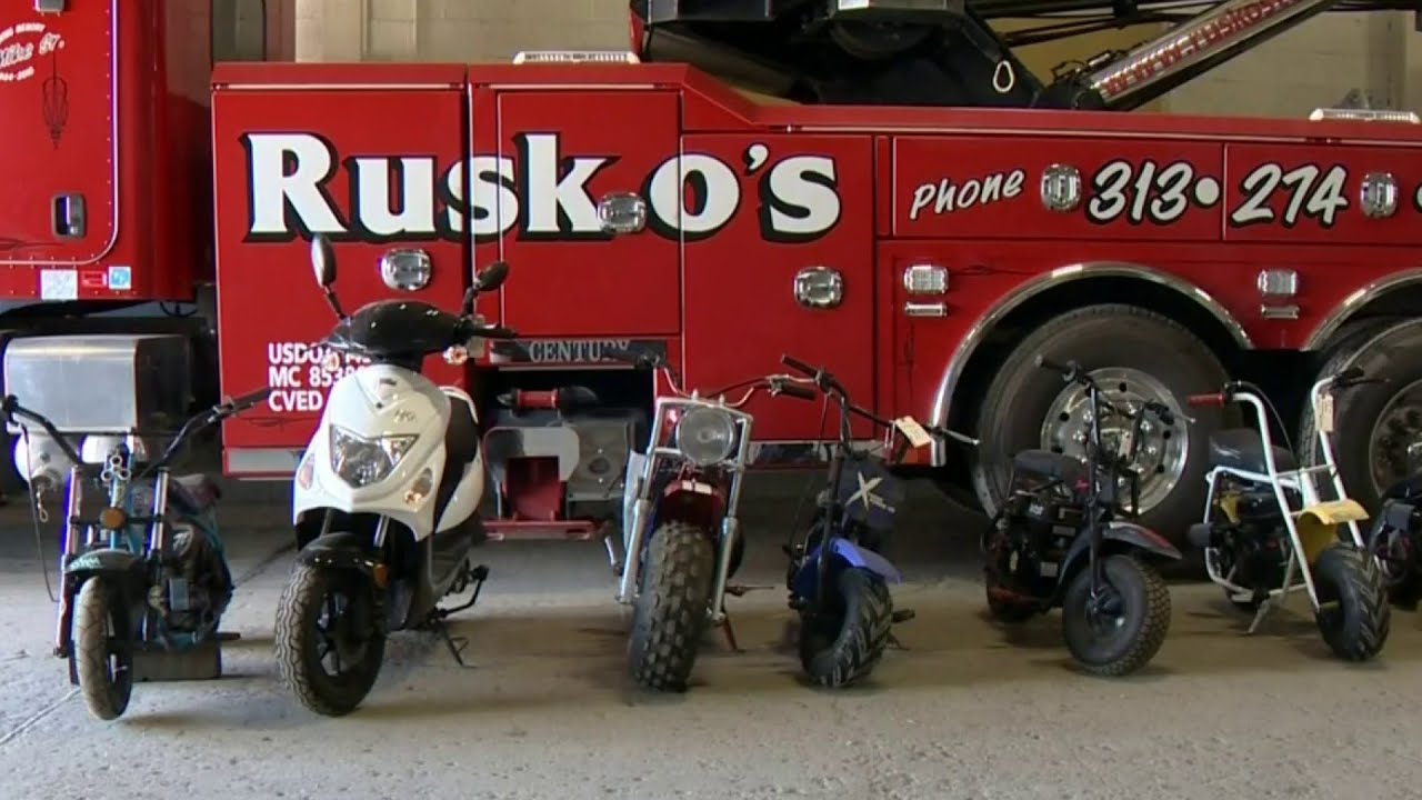 Dearborn police warn of dangers of mini bikes, threaten to seize them