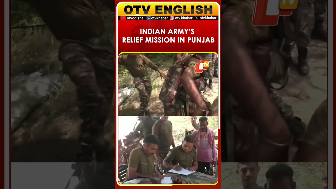 Punjab Floods: Indian Army Rescues People, Provides Relief In Fazilka District