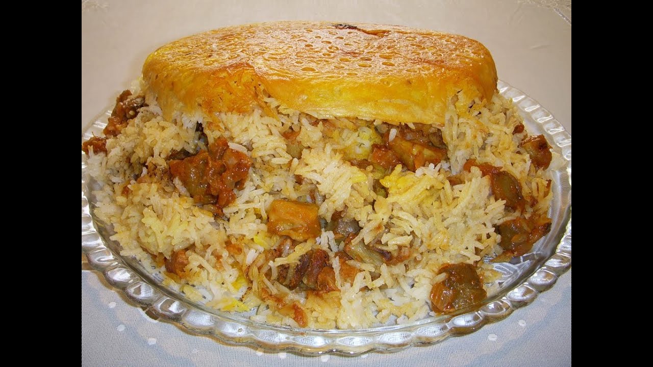 بادمجان پلو Bademjan polo