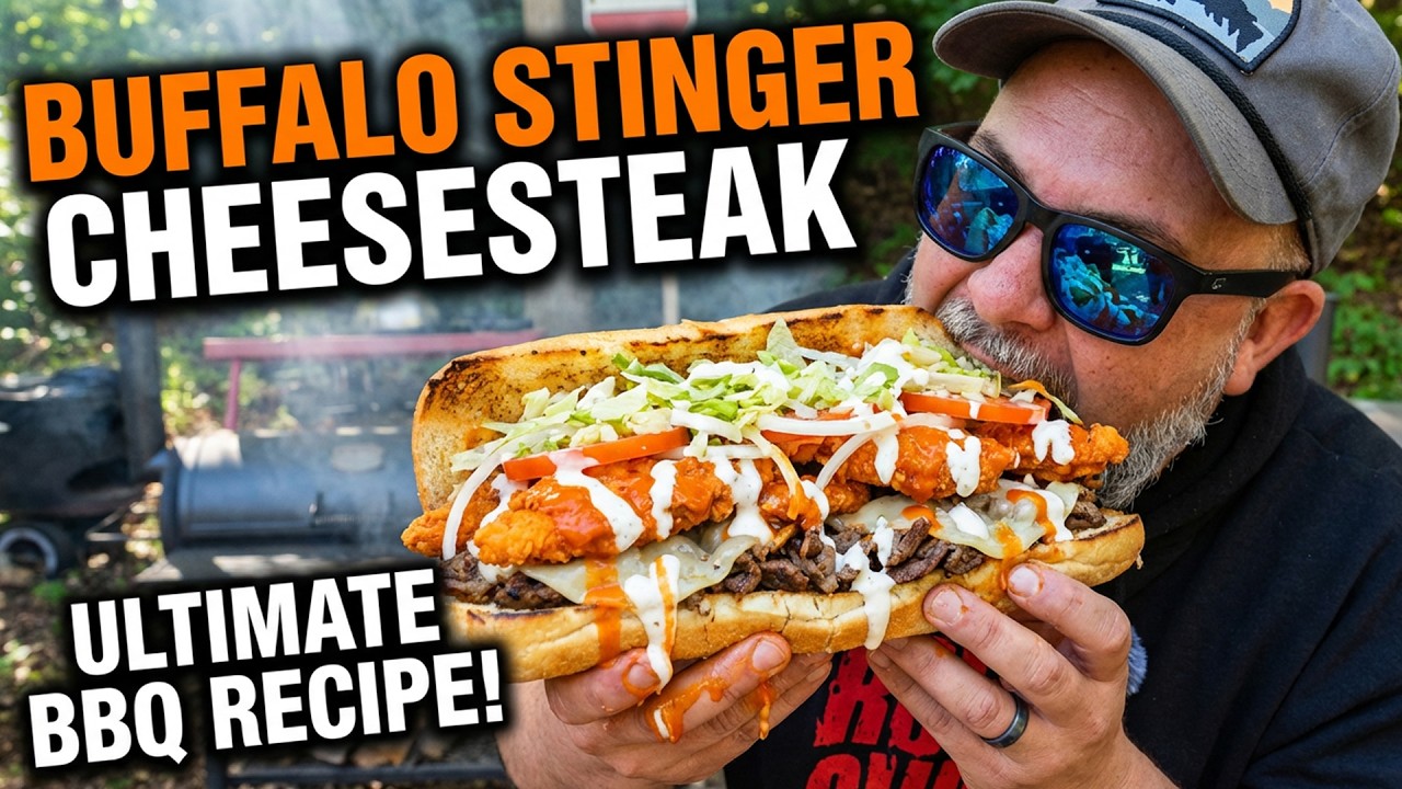 Buffalo Stinger Cheesesteak !