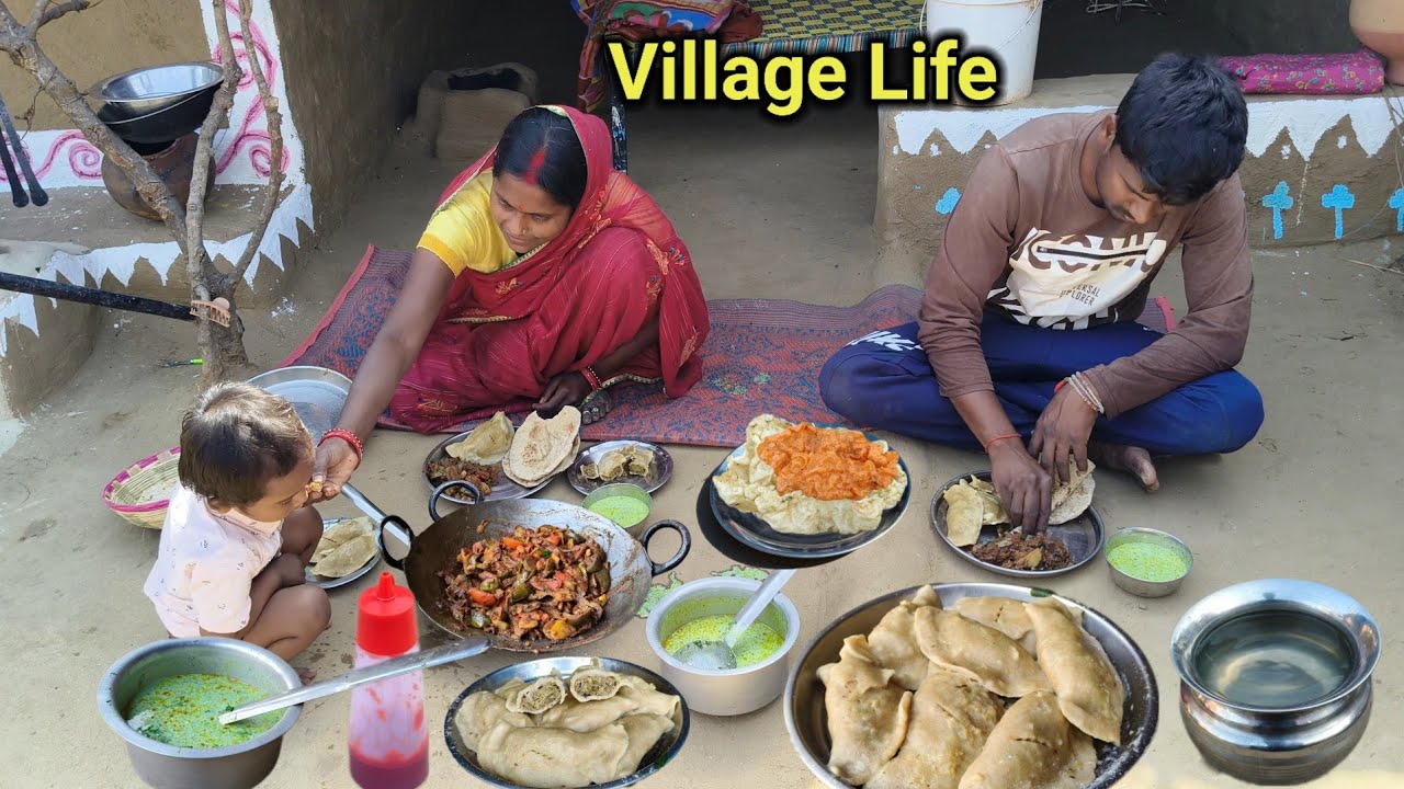 आज जया जी ने कमाल कर दिए | बना के खिलाए ऐसा भोजन | Village traditional |