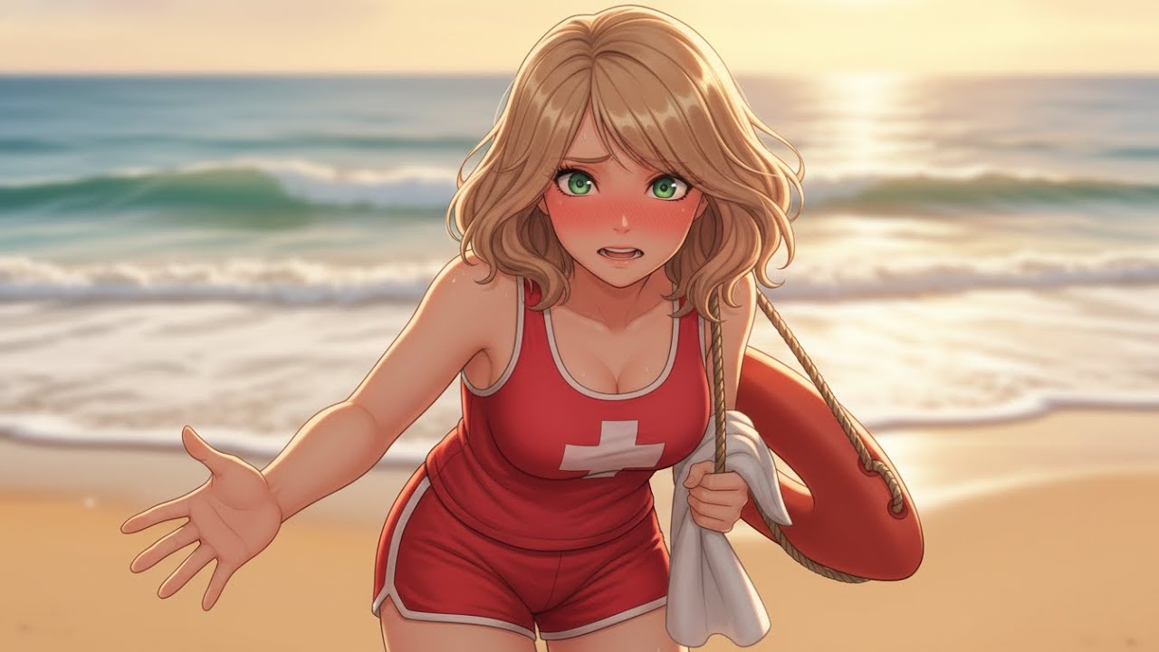 Tsundere Lifeguard Saves You from Drowning [F4M ASMR Roleplay]