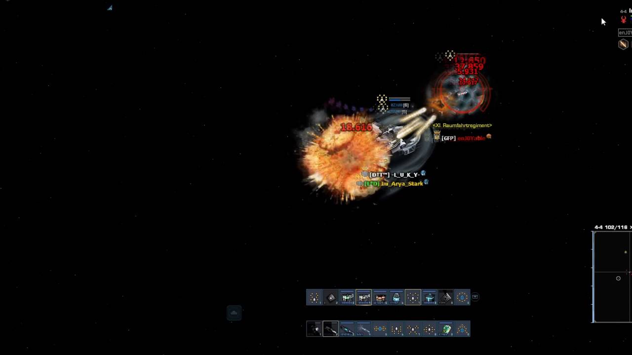 Darkorbit - Luky - Tryhard fullDMG config #1 [DE1]