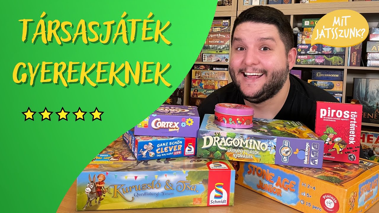 7 Társasjáték Remek Gyerekjáték Változata