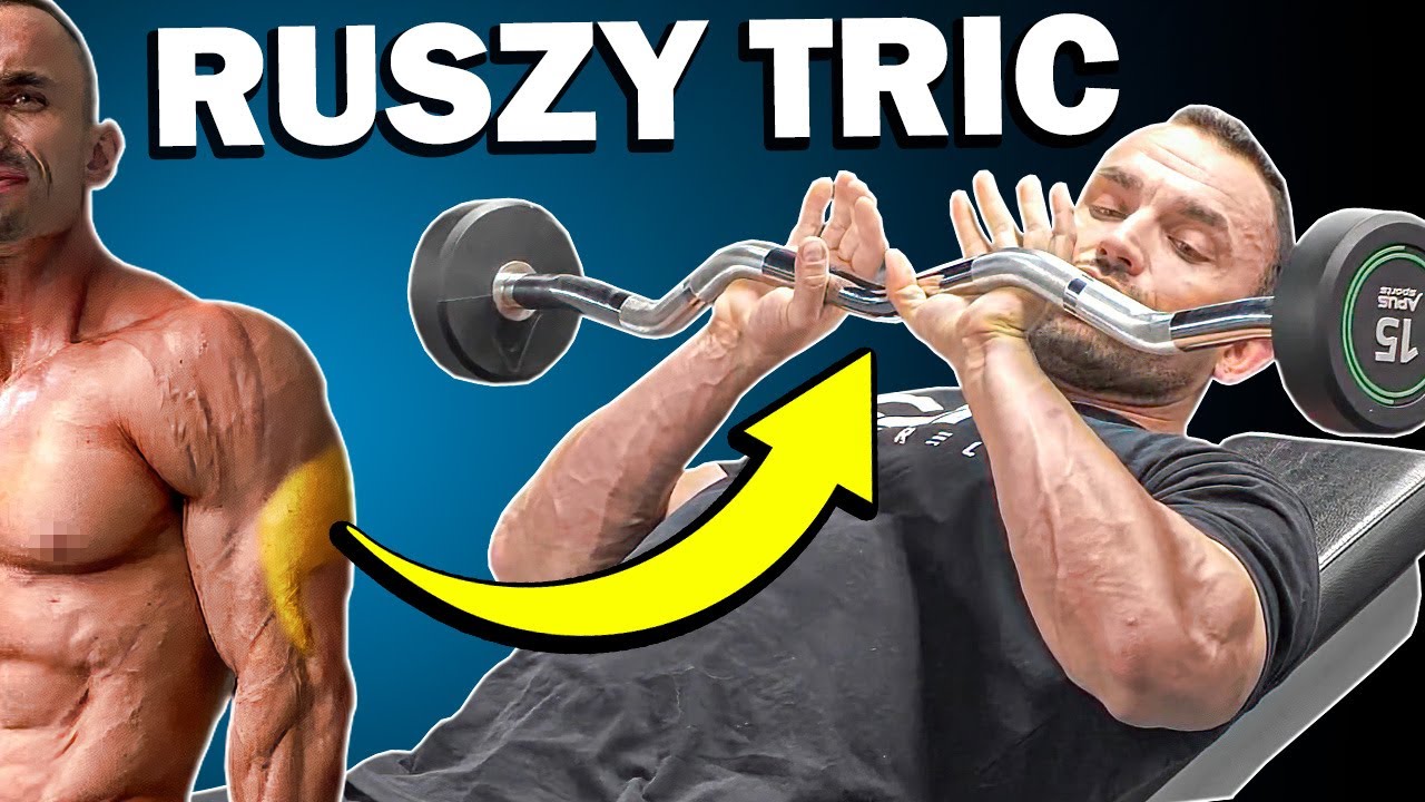 Te ćwiczenia ruszyły moje tricepsy. Lepszy trening tricepsów