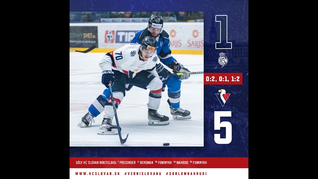 HGHLIGHTS // HK Poprad vs HC SLOVAN Bratislava (1:5)