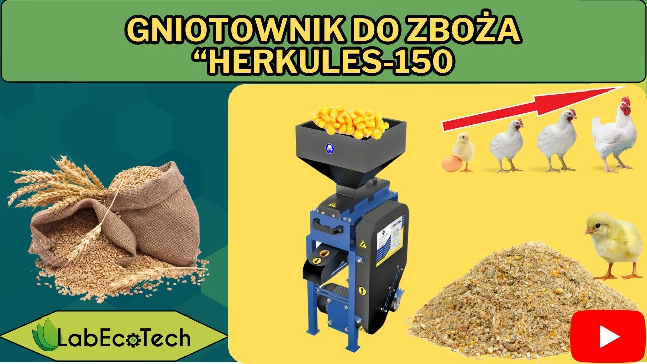 Gniotownik do zboża 