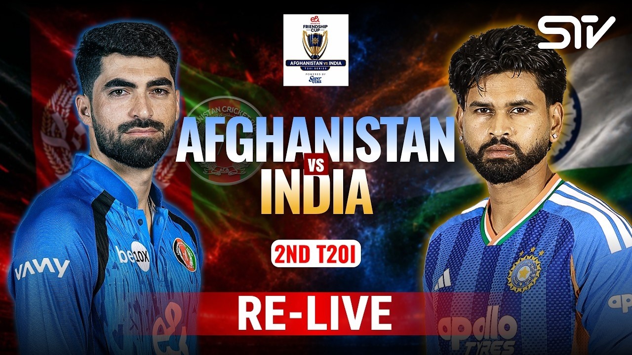 Re-Live | Afghanistan vs India | Match 02 | T20I Series 2026 | ACB | M9N1J