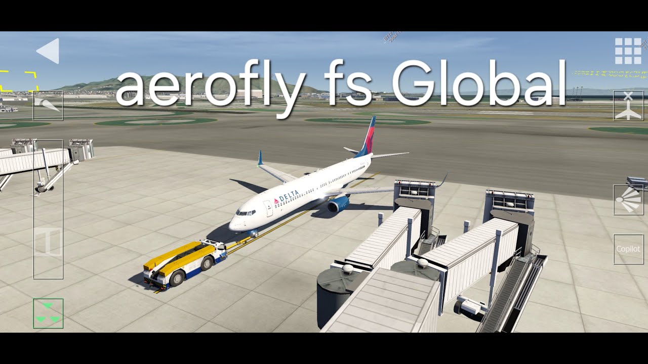 Aerofly FS Global  Boeing 737-900ER NG Start und Landung neue Pushback Gameplay Deutsch