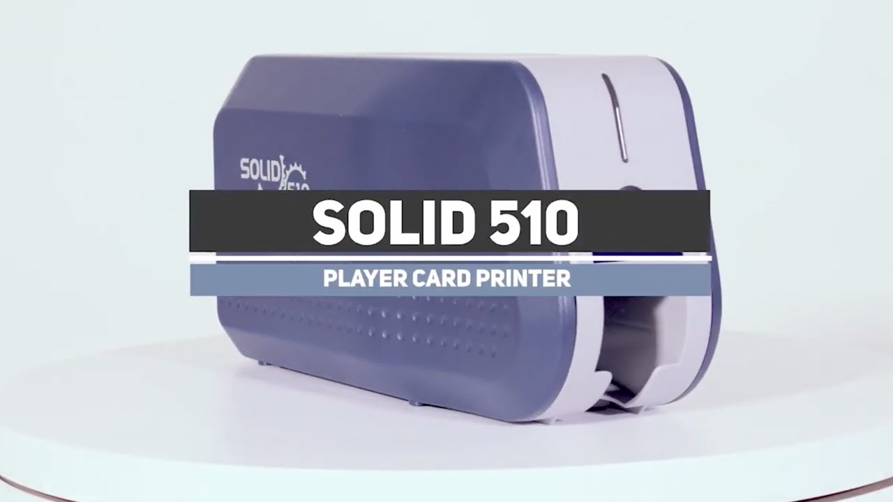 IDP Solid 510 OC - Industry Leading Player Card Printer