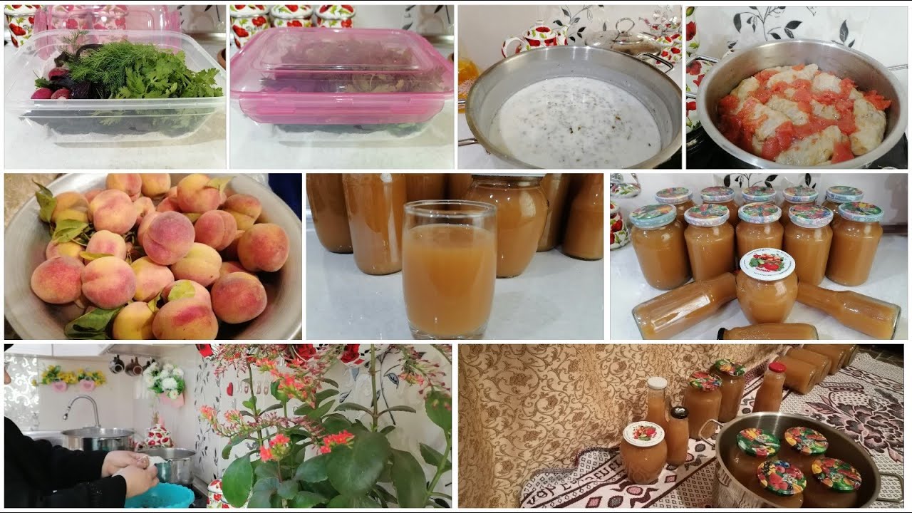 QIŞ TƏDARÜKÜ, ŞAFTALI ŞİRƏSİ.KƏLƏM DOLMASI.DOVĞA.