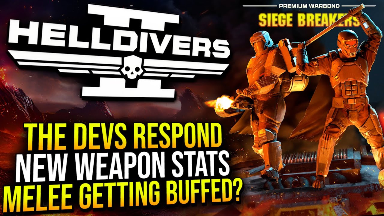 Devs answer Questions about the New Siege Breakers Warbond! - Helldivers 2!