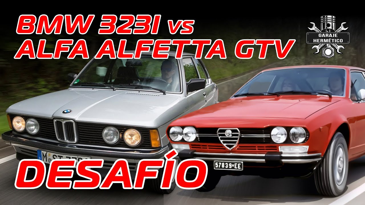 DESAFÍO: Alfa Romeo Alfetta GTV vs BMW 323i