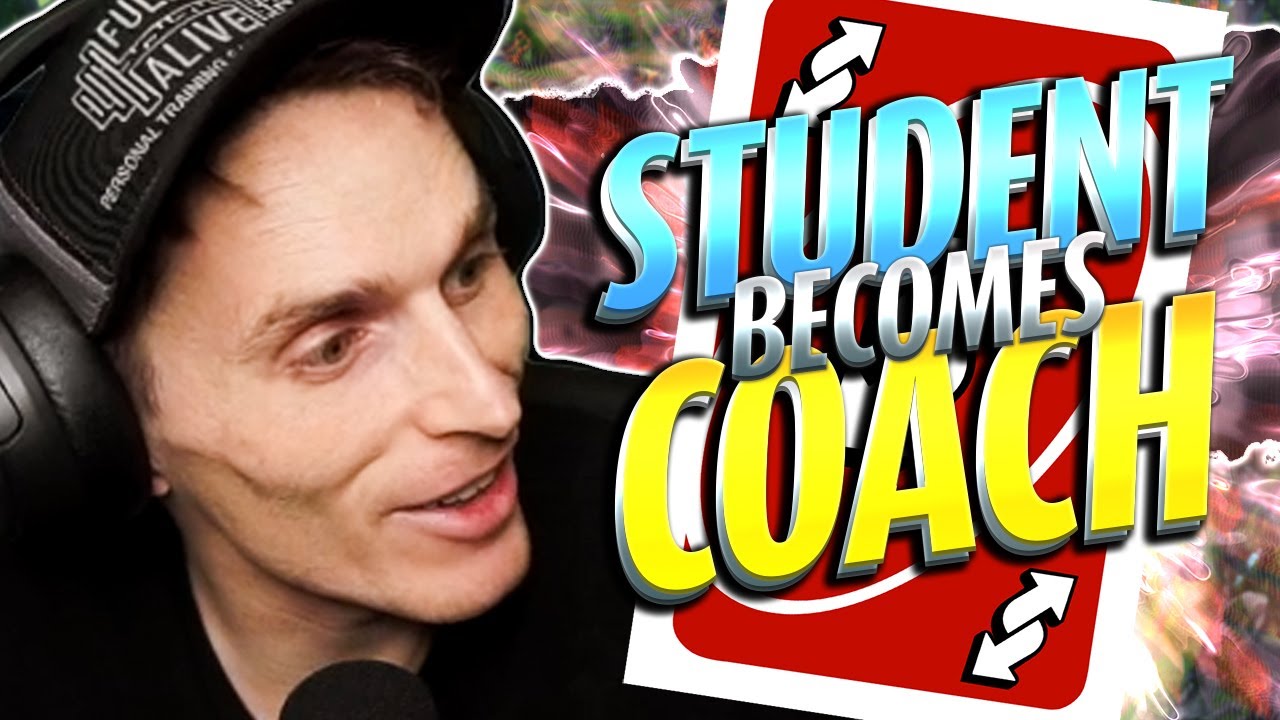 When the student becomes the coach and teaches me things I had no clue about