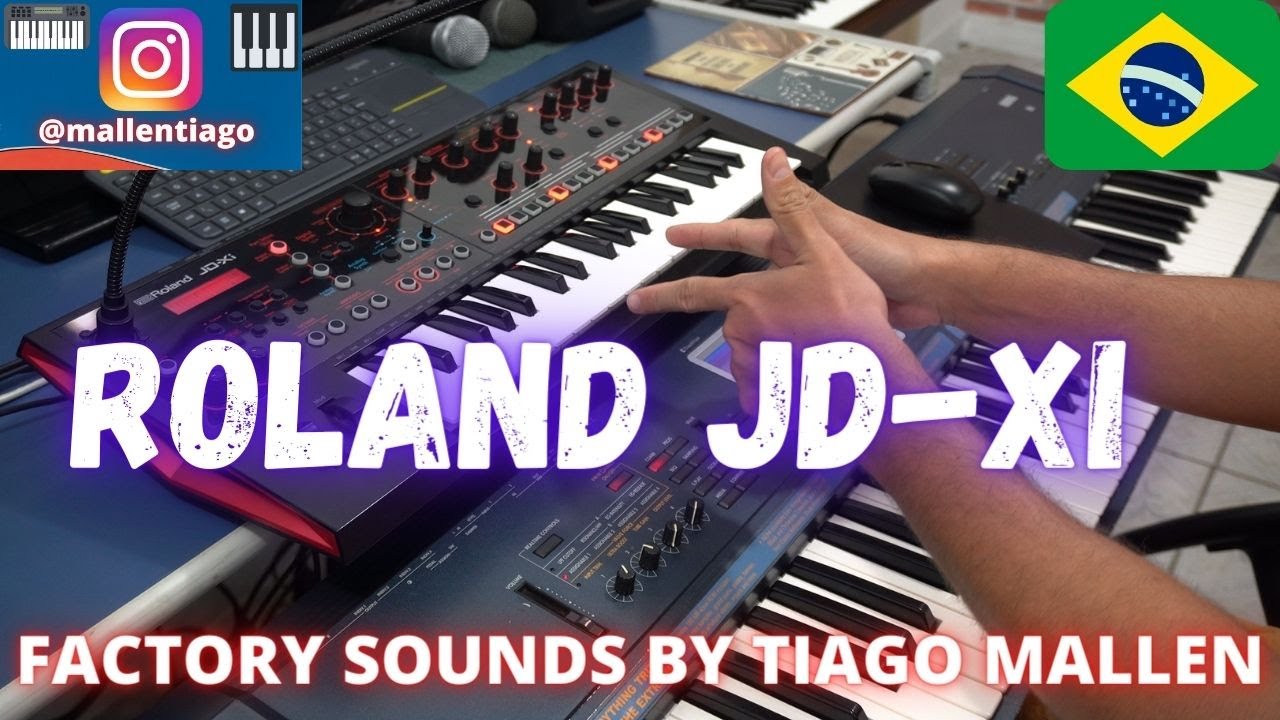 ROLAND JD-XI (FACTORY SOUNDS) by TIAGO MALLEN #roland #jdxi