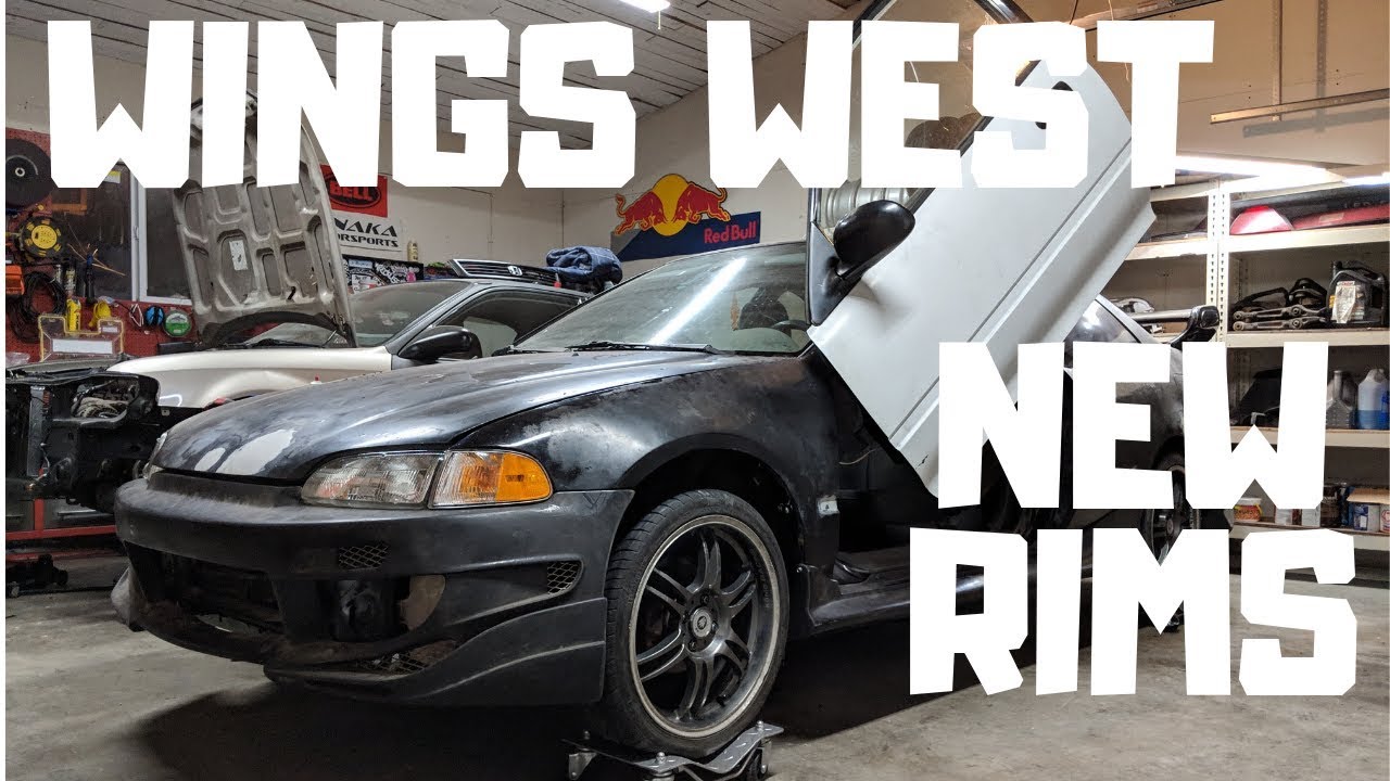 Бюджетный шоу-кар | Обвес Wings West и новые диски | Furious Civic PT 7