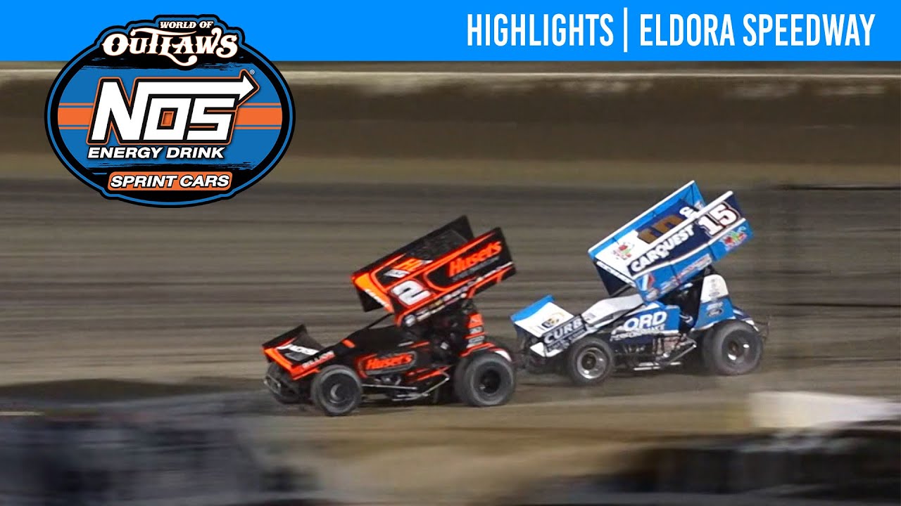World of Outlaws NOS Energy Drink Sprint Cars | Eldora Speedway | May 4th, 2024 | HIGHLIGHTS