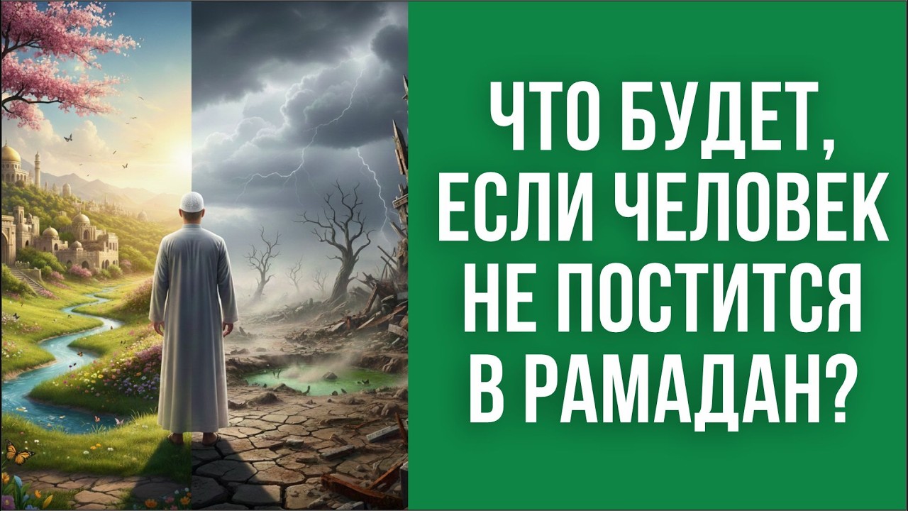 Что будет, если человек не постится в Рамадан?