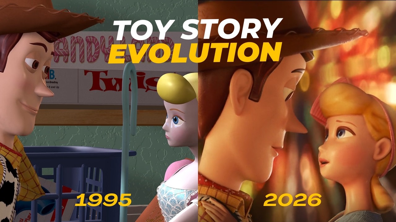 Toy Story Characters Evolution (1995-2026)