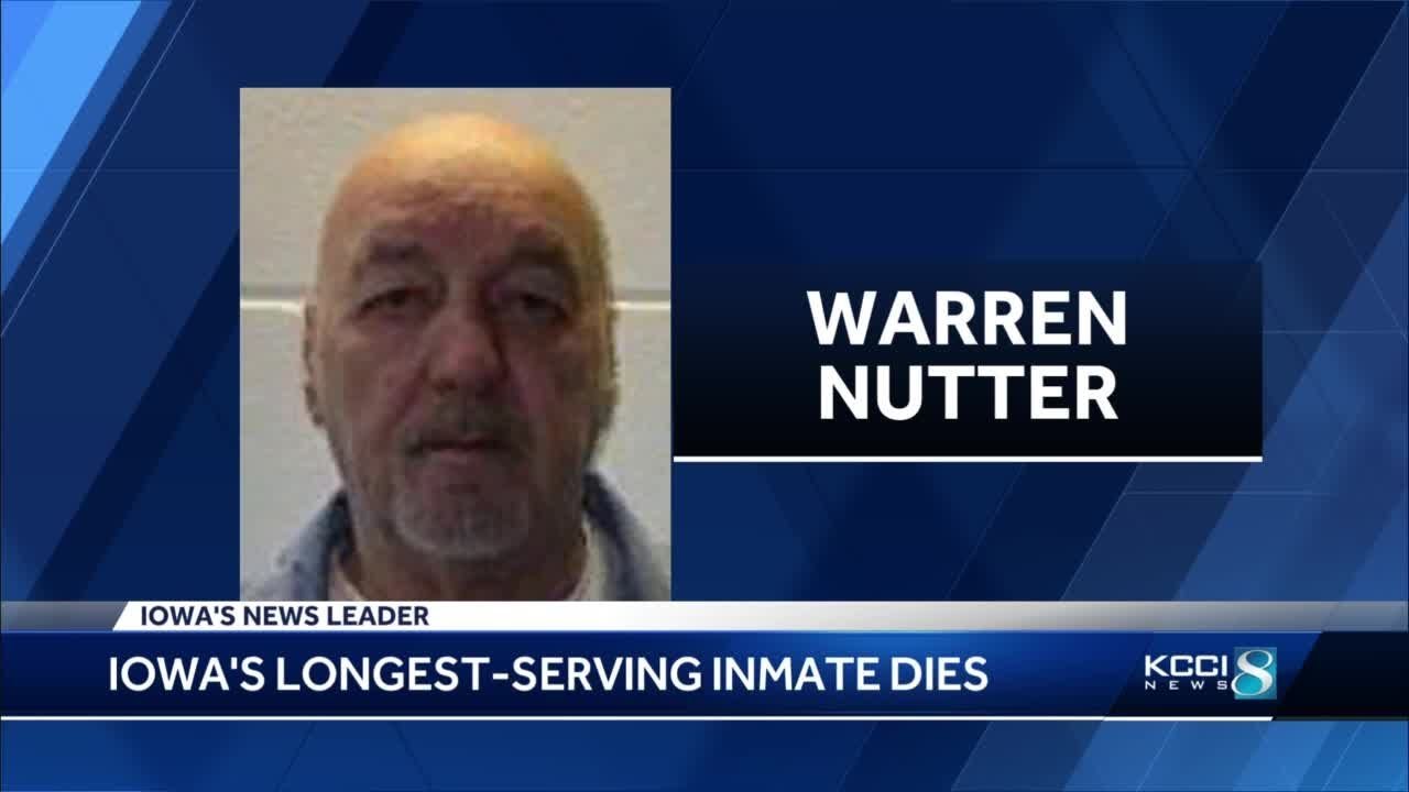 Iowa's longest-serving inmate Warren Nutter dies at 84
