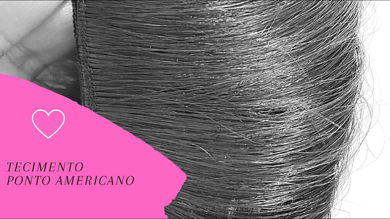 Como tecer cabelo em máquina industrial - passo a passo