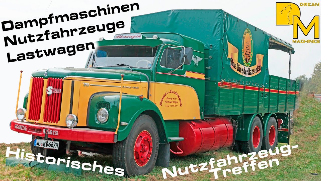 Nutzfahrzeug Veteranentreffen Hamburg! 🚚🚜 John Deere Hanomag Lanz Bulldog SCANIA VABIS 76