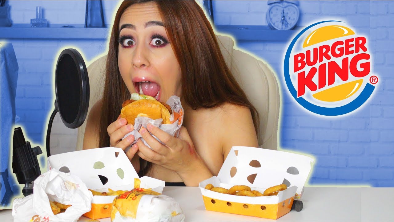ASMR | COMENDO BURGER KING