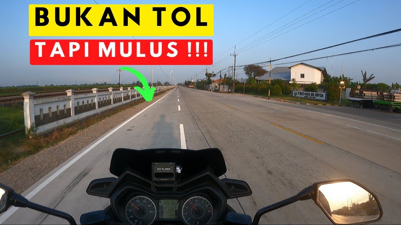 SUPER MULUS !!! Jalur JOMBANG-NGANJUK TANPA TOL