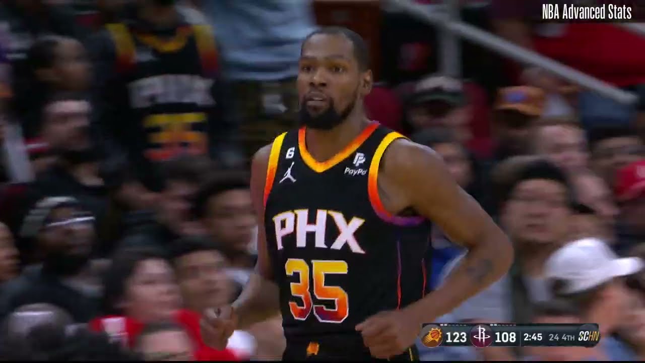 Kevin Durant 27 pts 10 reb 16 ast vs Houston Rockets | 2023-12-27
