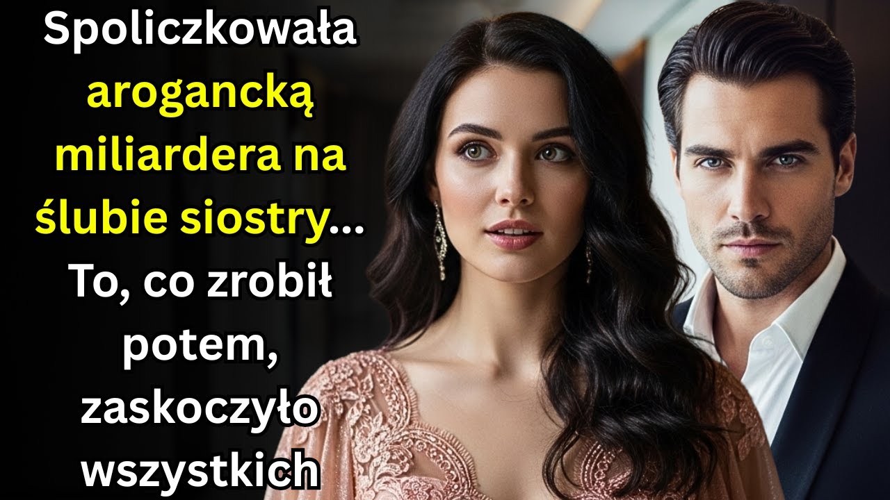Spoliczkowała arogancką miliardera na ślubie siostry... To, co zrobił potem, zaskoczyło wszystkich