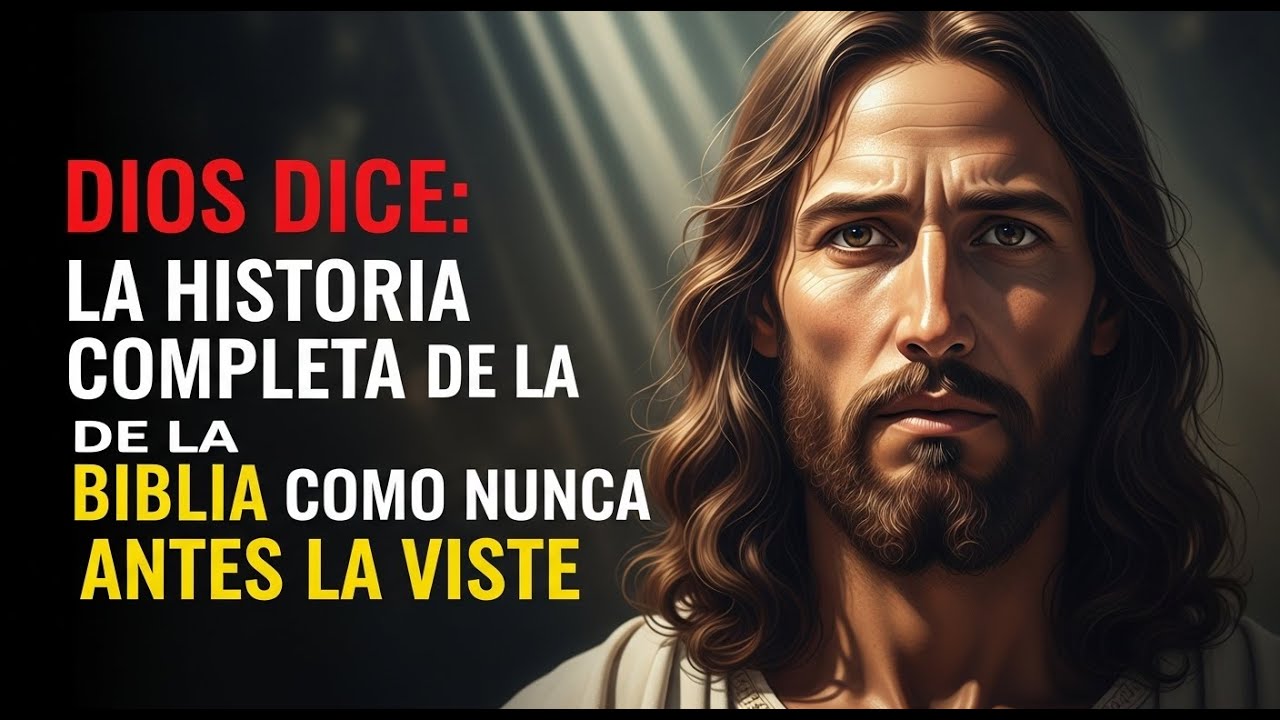 DIOS DICE: LA HISTORIA COMPLETA DE LA BIBLIA COMO NUNCA ANTES LA VISTE