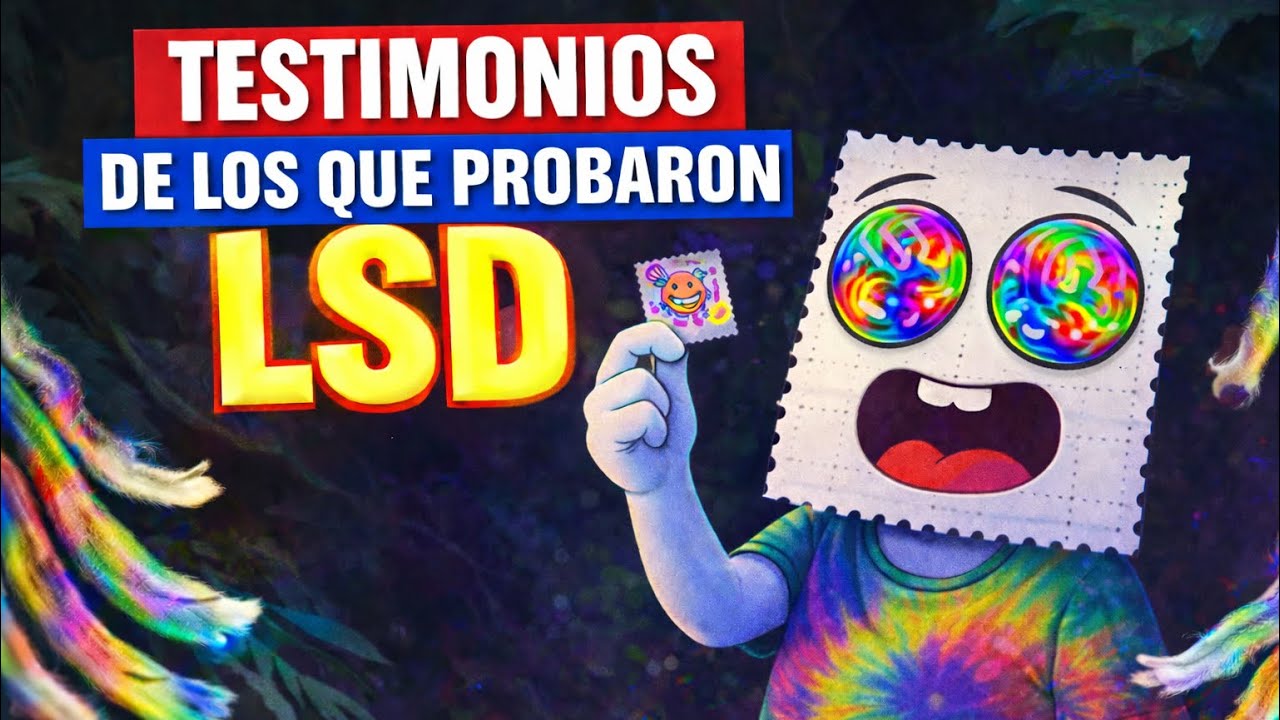 (Me metí un cuadro y confundí a mi hermano con una piñata) testimonios de personas que probaron lsd
