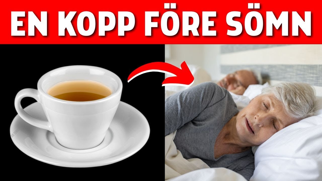 Drick det här 30 min före läggdags — vakna annorlunda