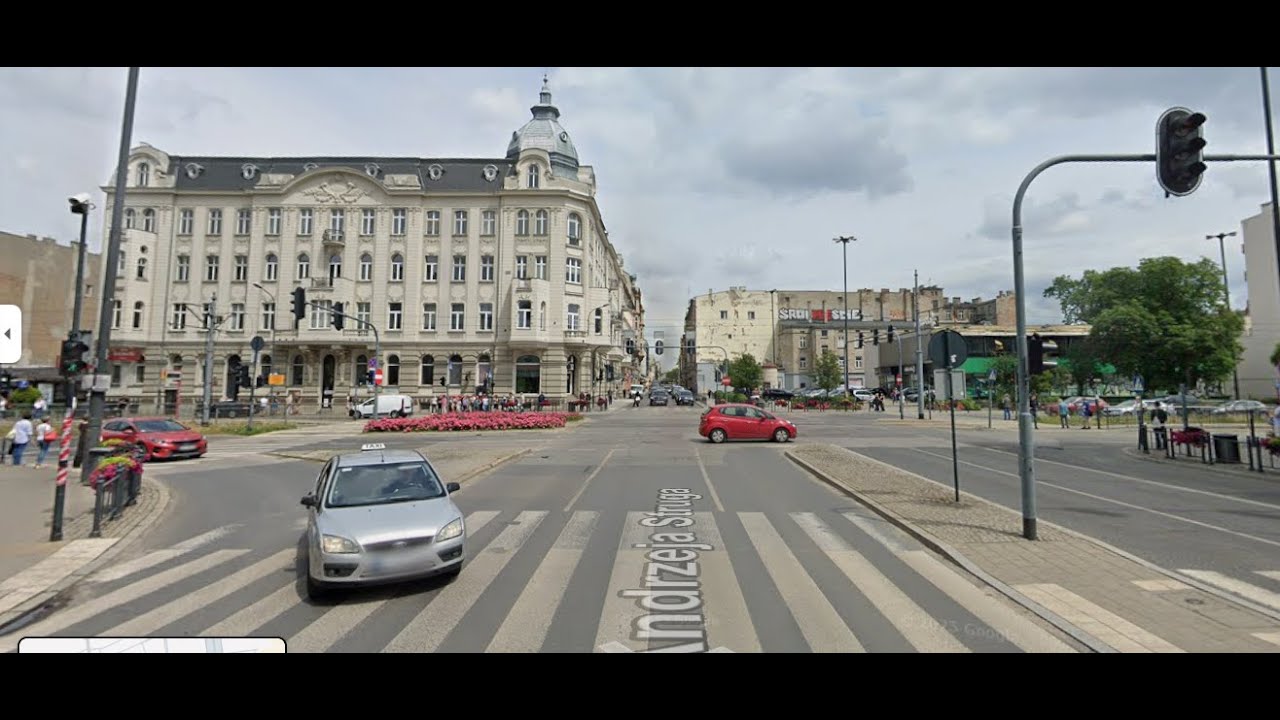 Łódź Kościuszki/Struga. Trudne skrzyżowanie przy wyłączonej sygnalizacji