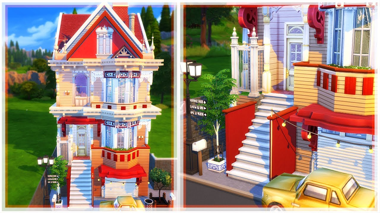 THE SIMS 4 HOUSE BUILDING | SAN FRAN Houses (Collab)