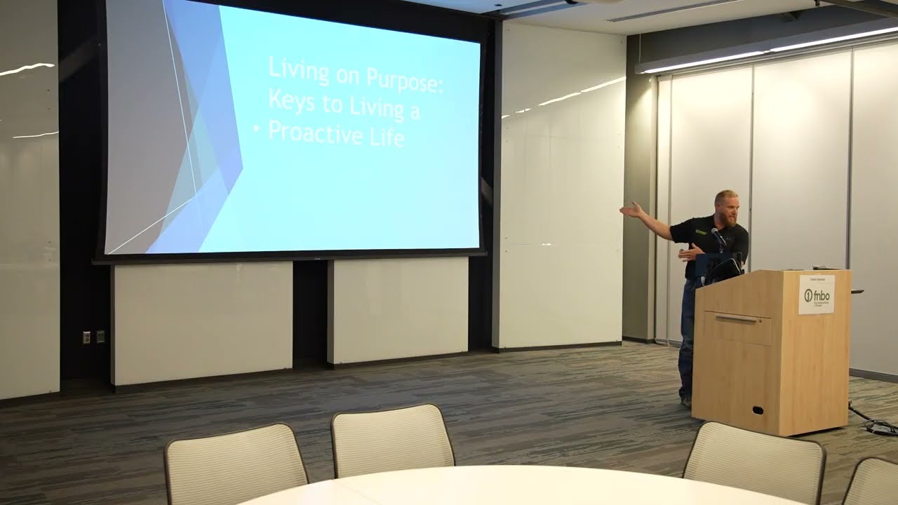 Living on Purpose: The Keys to Living a Proactive Life