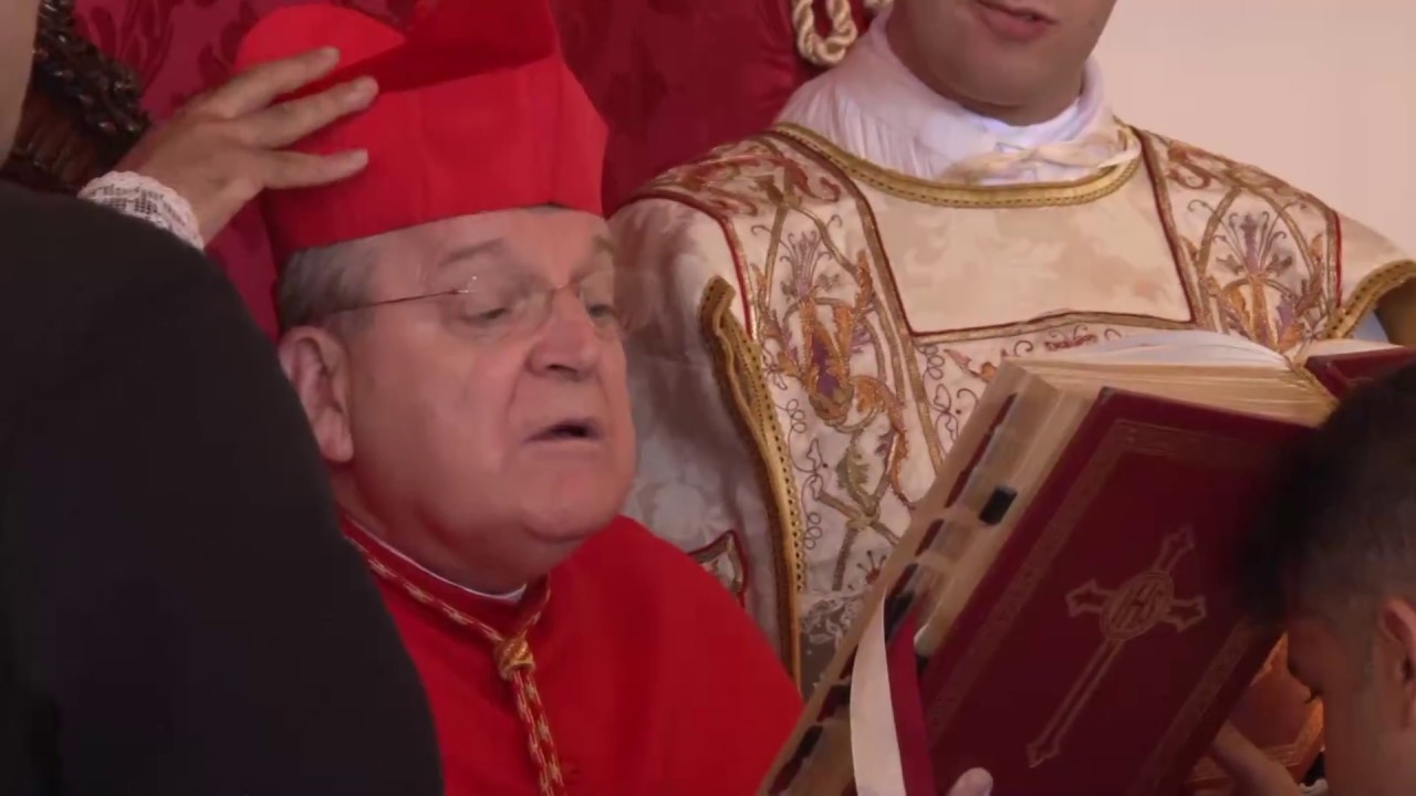 Missa Pontifical no Trono - Cardeal Raymond Burke (IBP, Brasília)