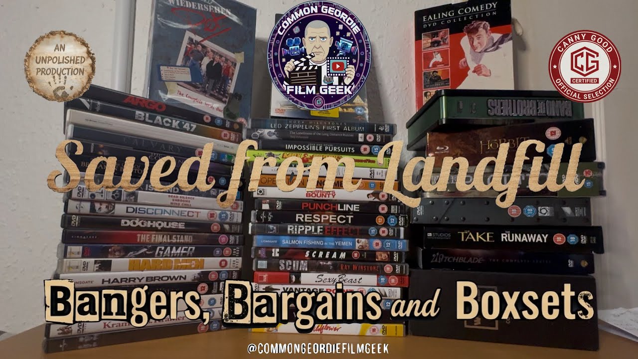 Saved from Landfill | DVD Bargains and Blu Ray Box Sets | Newcastle Charity Shop Haul 