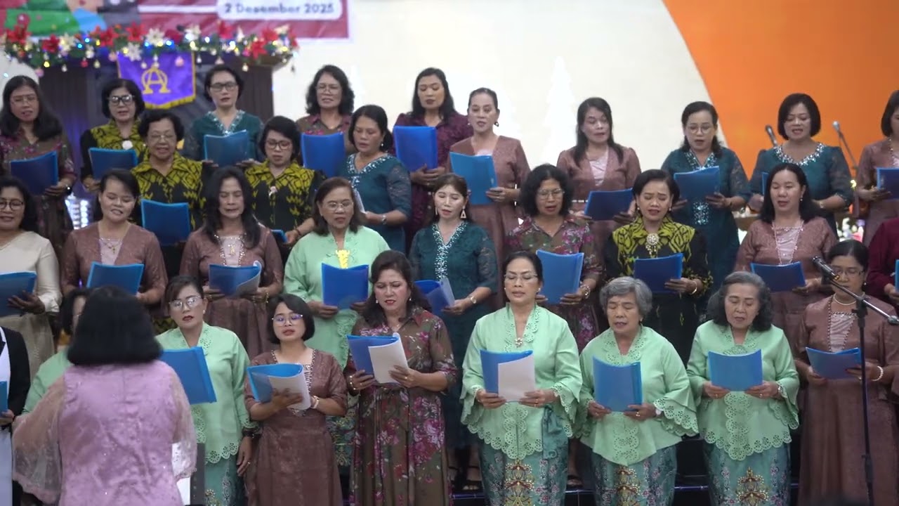 Paduan Suara  SPPer Gabungan -  Natal SPPer GKE Pangkalan Bun 02 Desember 2025