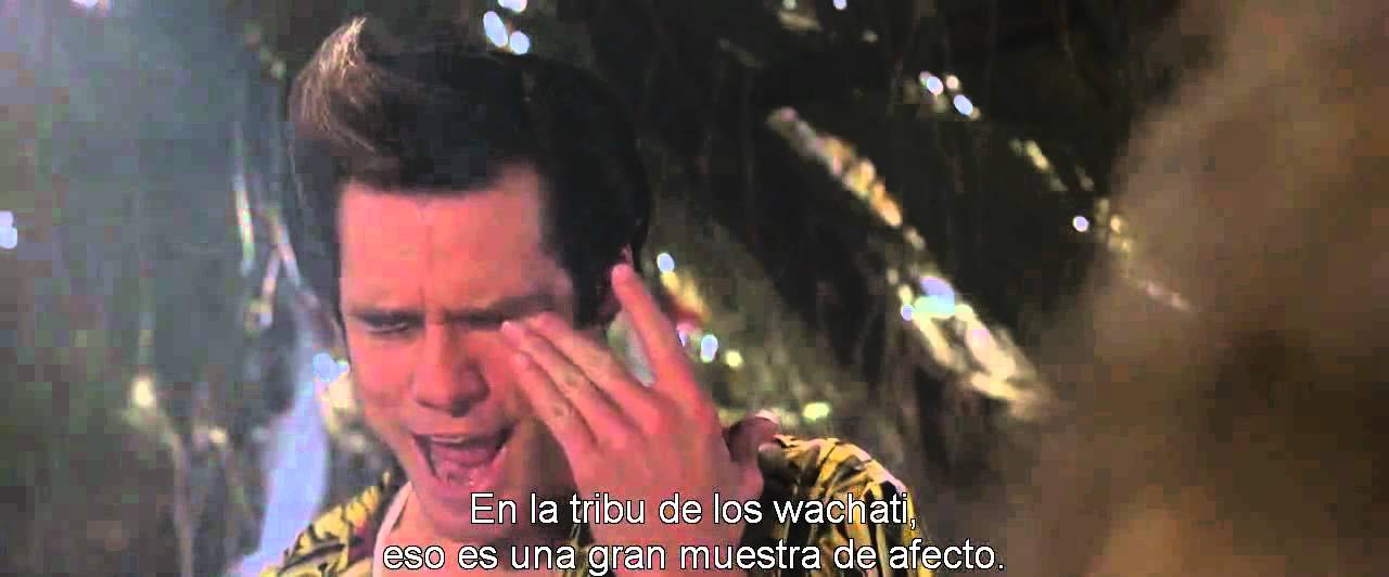 Ace Ventura - Muestra de afecto de la tribu Wachati