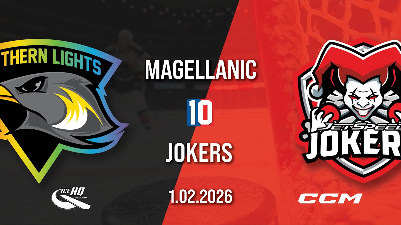 Magellanic vs Jetspeed Jokers - Div 10 - 1st February- iceHQ Rec League ice hockey